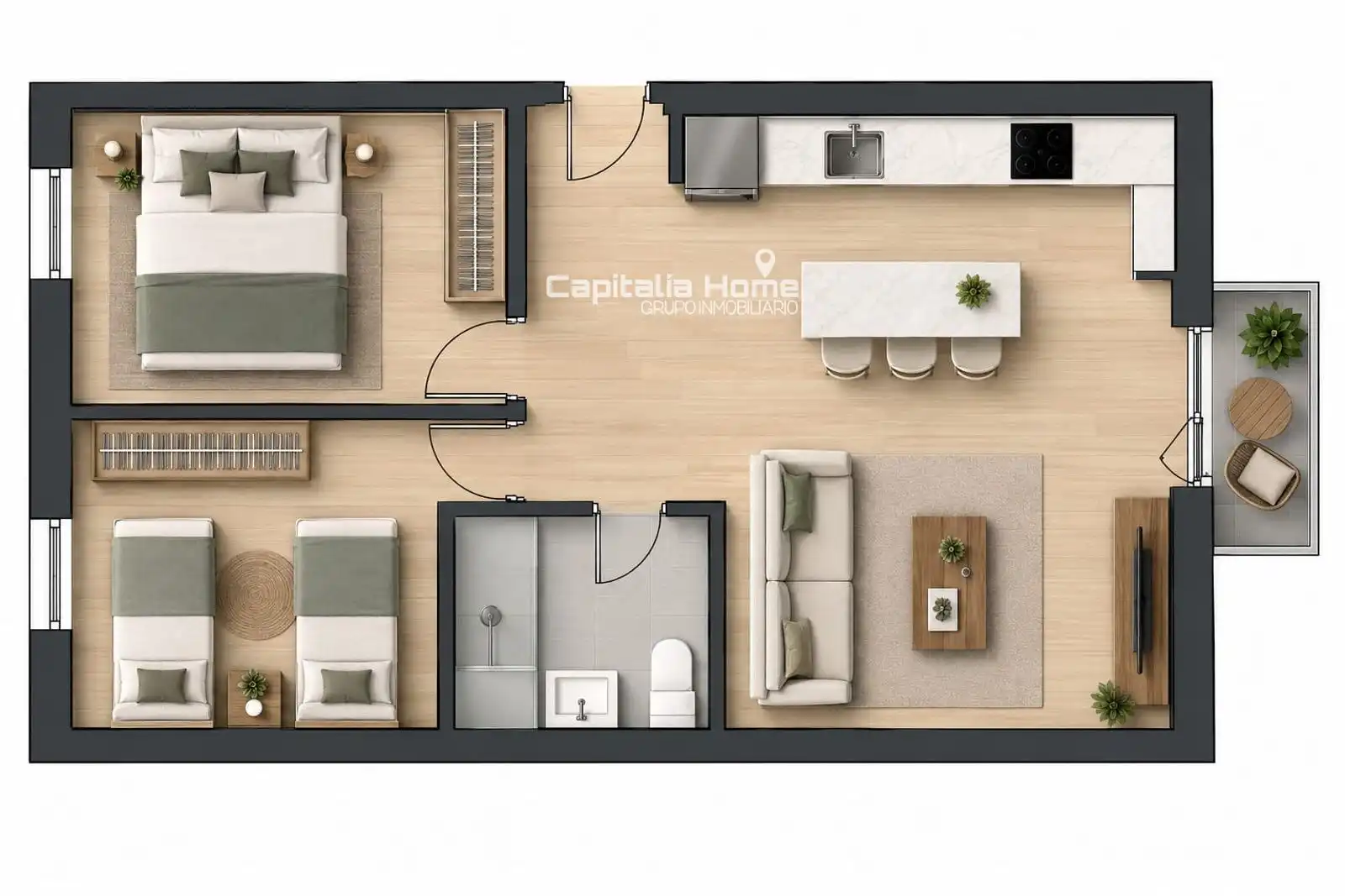 Penthouse mit Pool zum Verkauf in San Francisco-Zenia, imagen 23