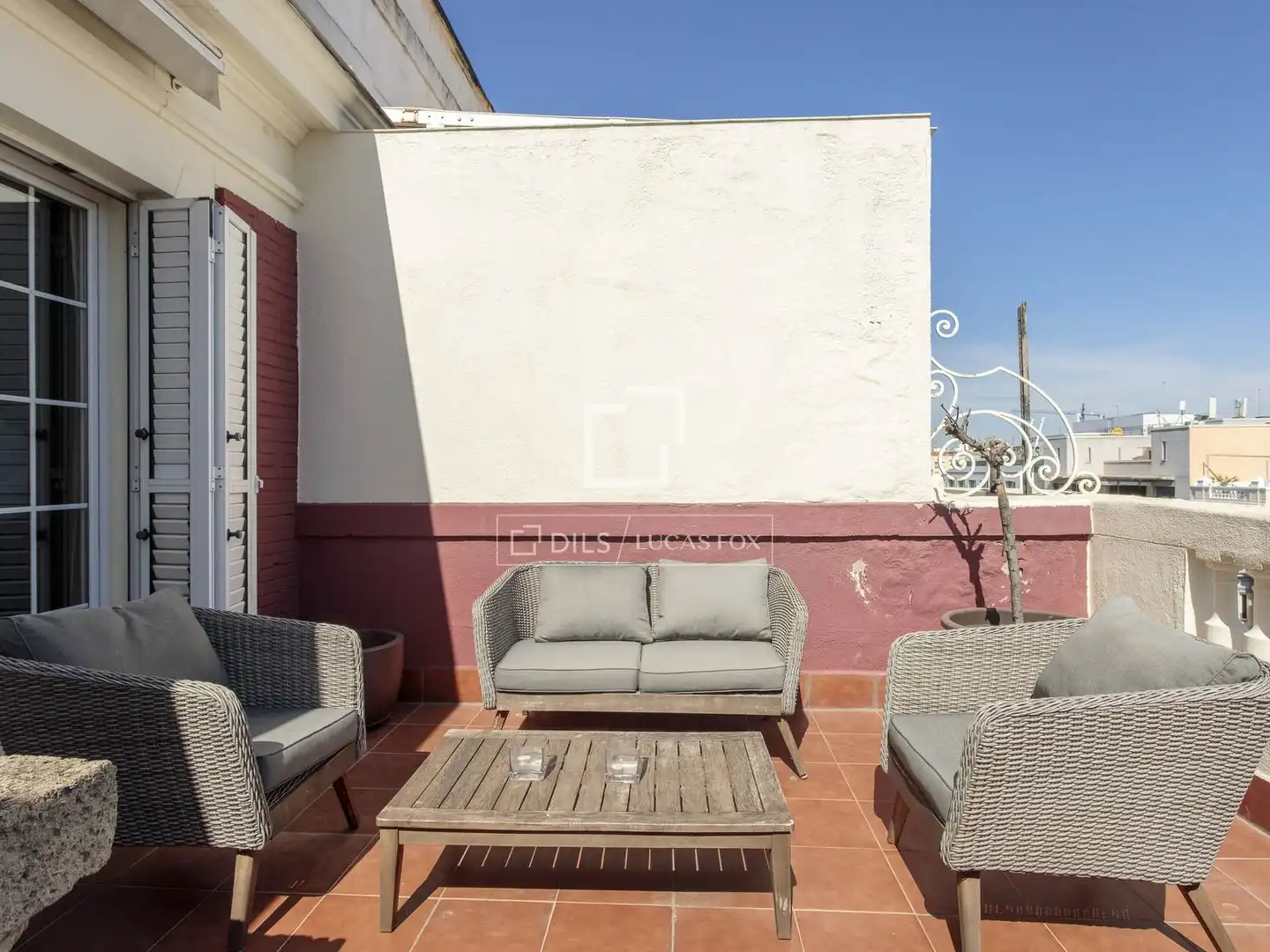 Terrace of Attic for rent in Madrid  with Air Conditioner, Heating and Parquet flooring