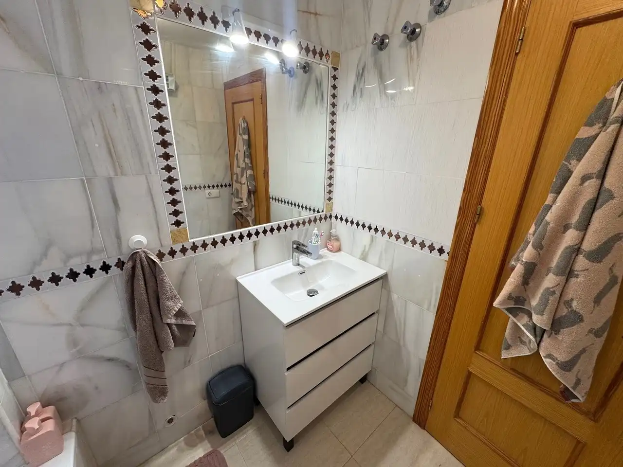 Bathroom of Apartments for sale in Vera  with Air Conditioner, Terrace and Swimming Pool