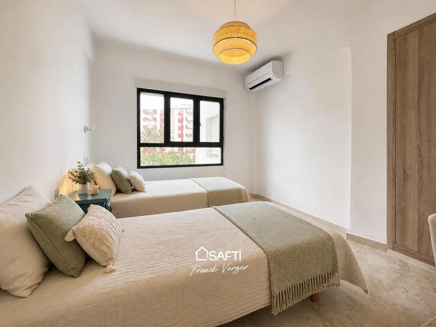 Schlafzimmer von Wohnung zum Verkauf in Jávea / Xàbia mit Klimaanlage, Heizung und Terrasse