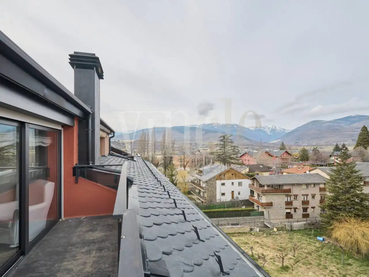 Terrasse von Maisonette zum Verkauf in Puigcerdà mit Heizung, Parkett und Abstellraum