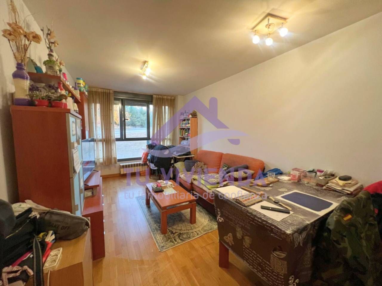 Sala d'estar de Pis en venda en Valladolid Capital amb Calefacció, Parquet i Moblat