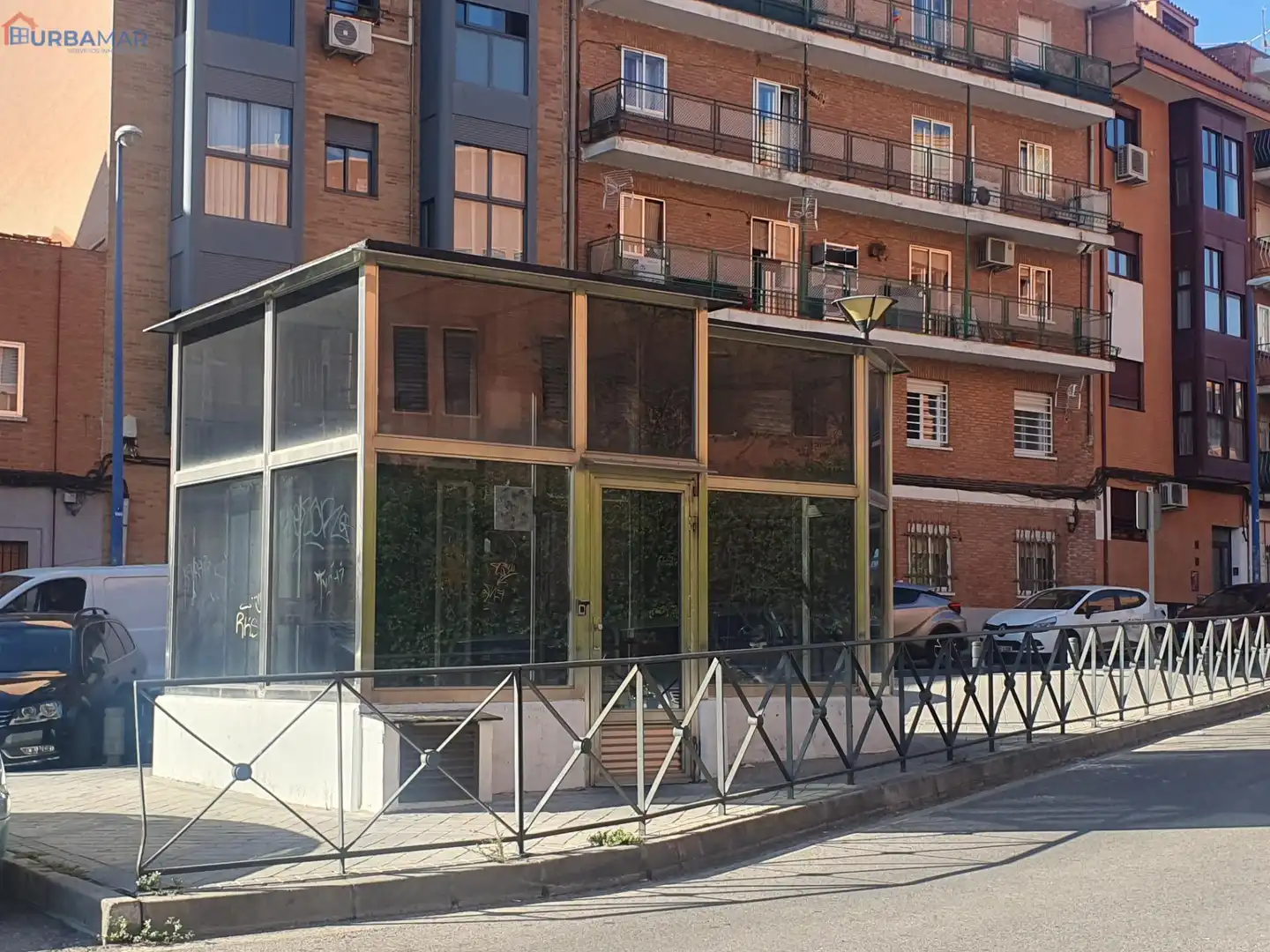 Vista exterior de Garaje en venta en Leganés