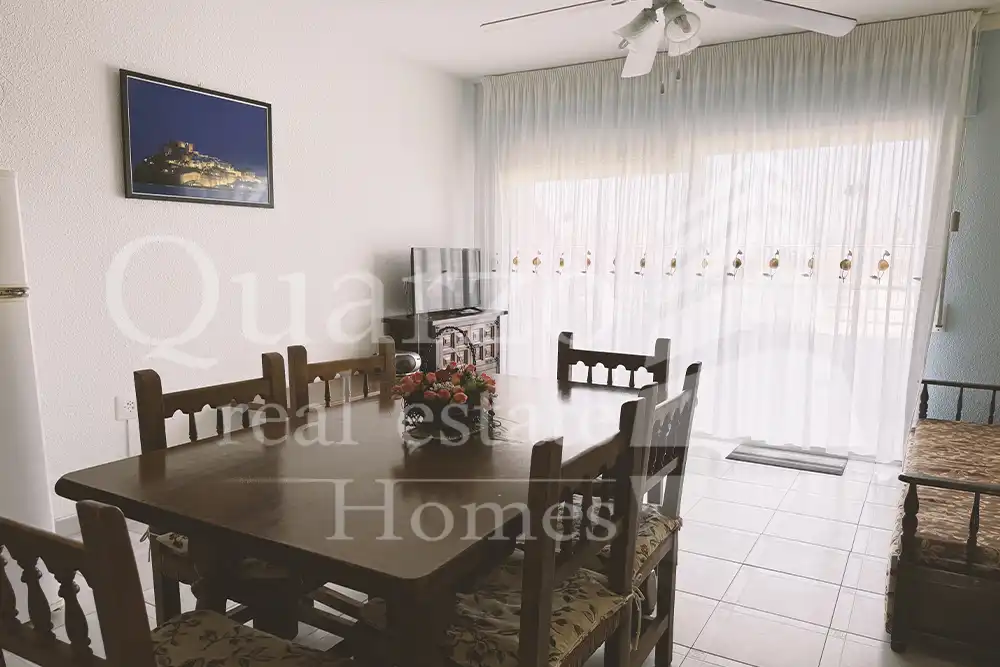 Comedor de Apartamento en venta en Peñíscola / Peníscola con Aire acondicionado, Calefacción y Amueblado