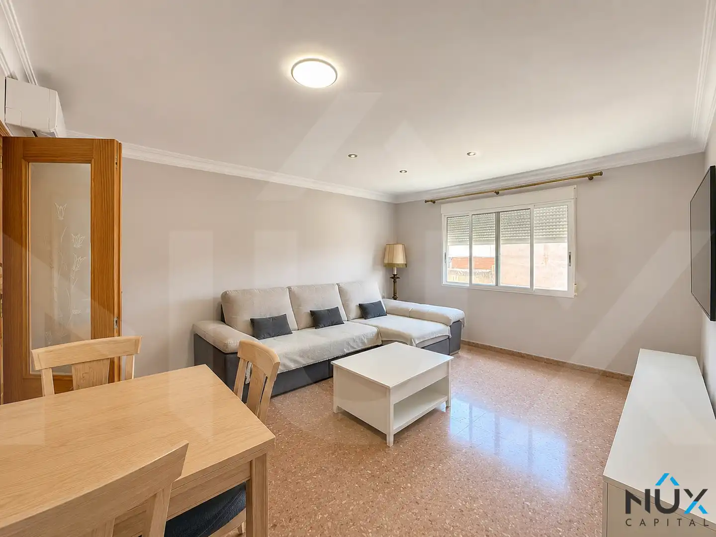 Sala de estar de Piso en venta en Benaguasil con Aire acondicionado, Trastero y Amueblado