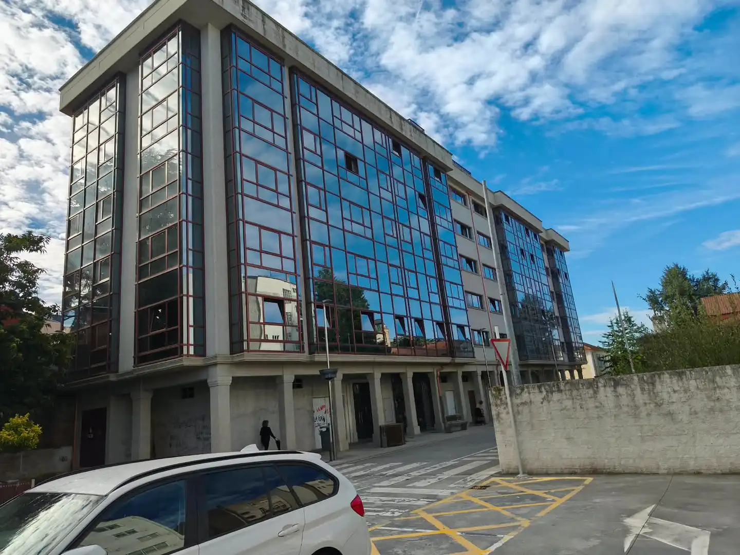 Exterior view of Apartments for sale in Carballo  with Private garden and Balcony