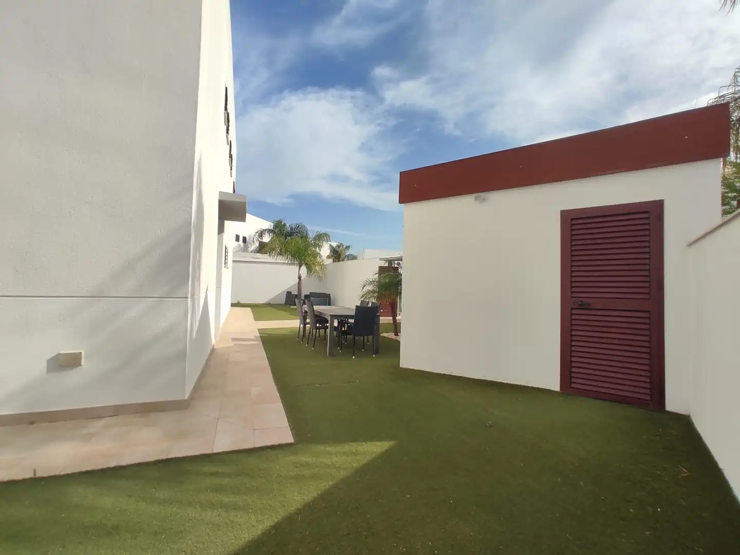 Terraza de Casa o chalet de alquiler en Montequinto con Aire acondicionado, Calefacción y Jardín privado