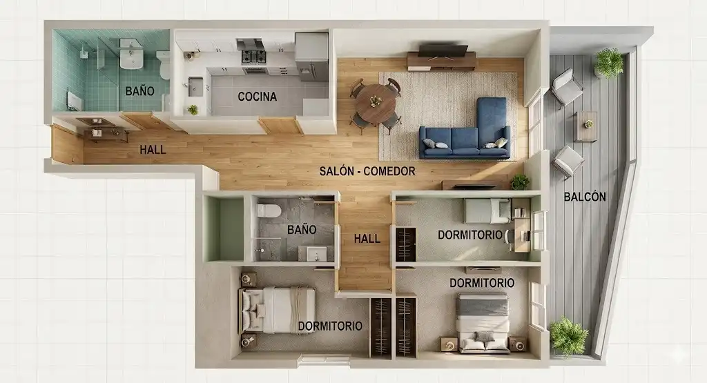 Piso en venta en Orihuela con Aire acondicionado, Amueblado y Piscina comunitaria