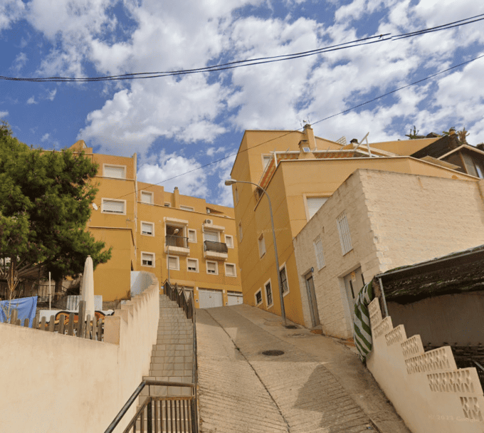 Vista exterior de Pis en venda en Roquetas de Mar