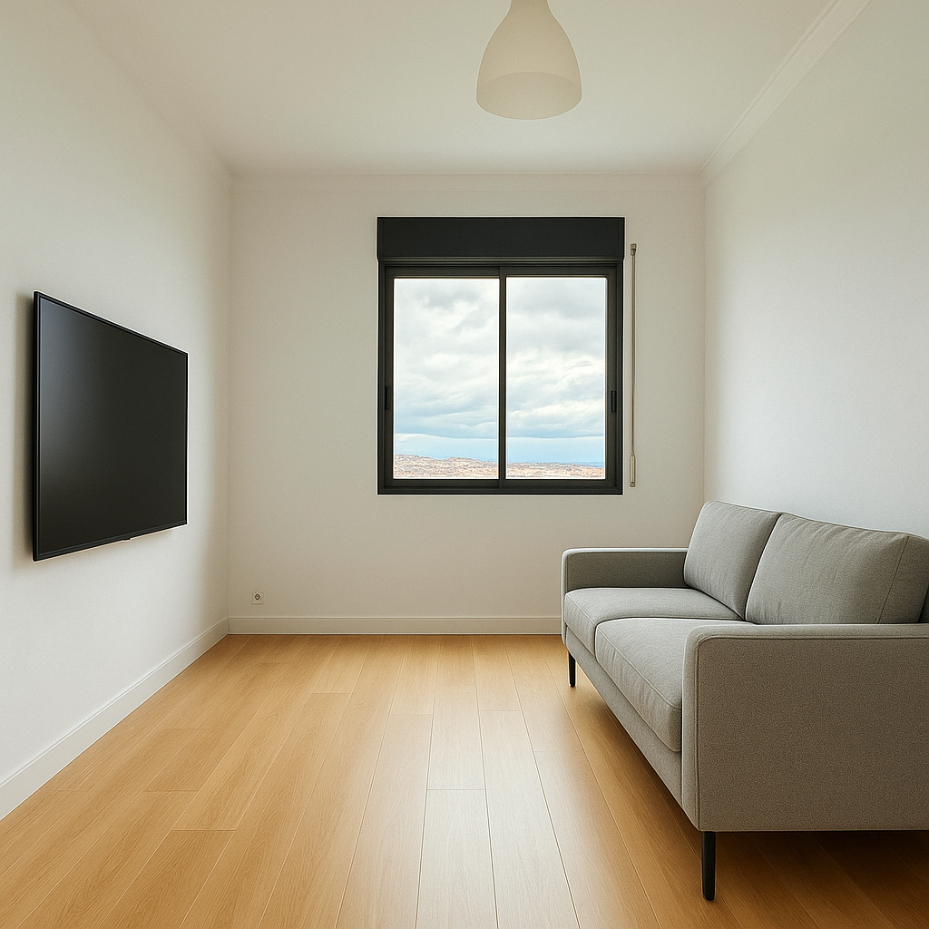 Living room of Flat for sale in  Barcelona Capital  with Heating