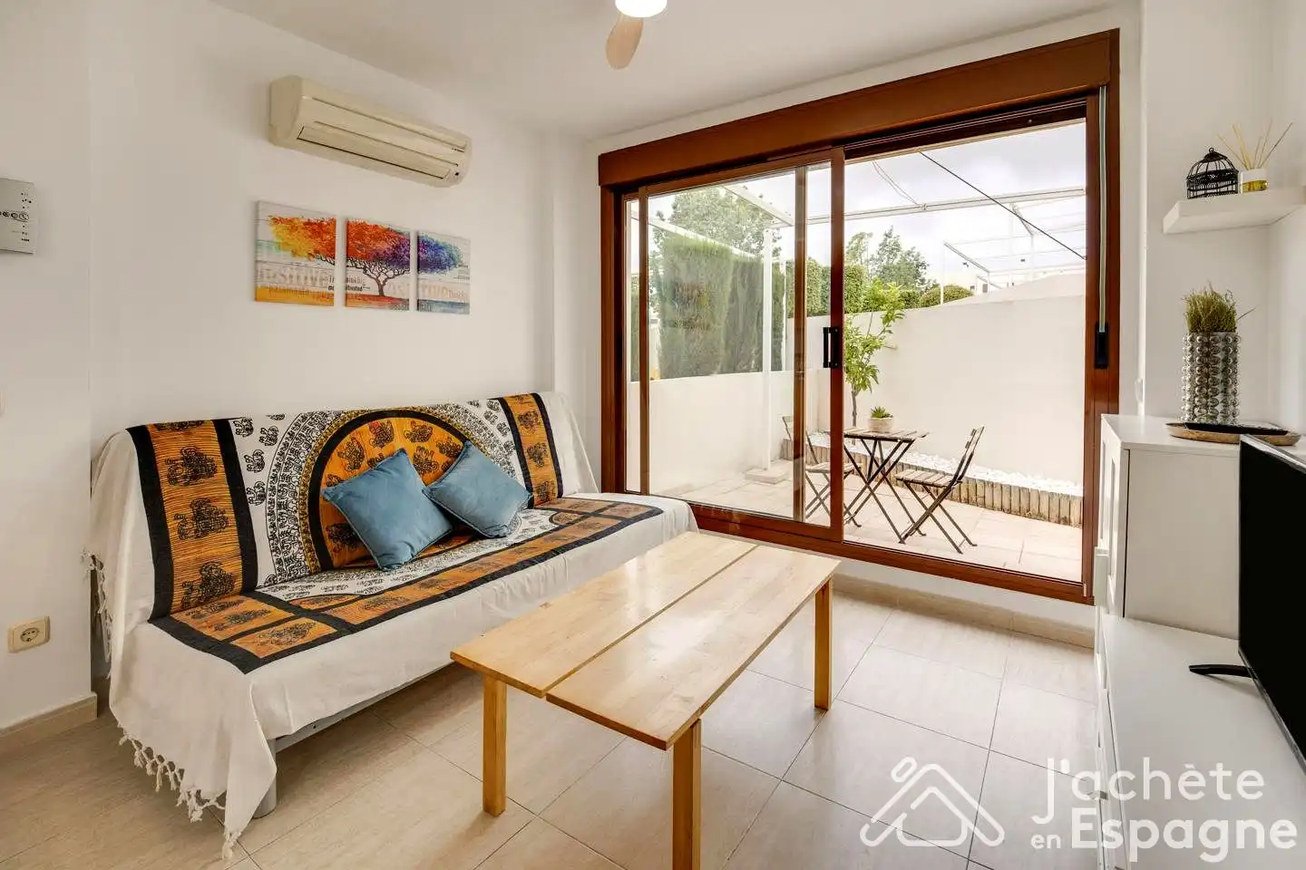 Terraza de Planta baja en venta en San Jorge / Sant Jordi con Aire acondicionado, Jardín privado y Terraza