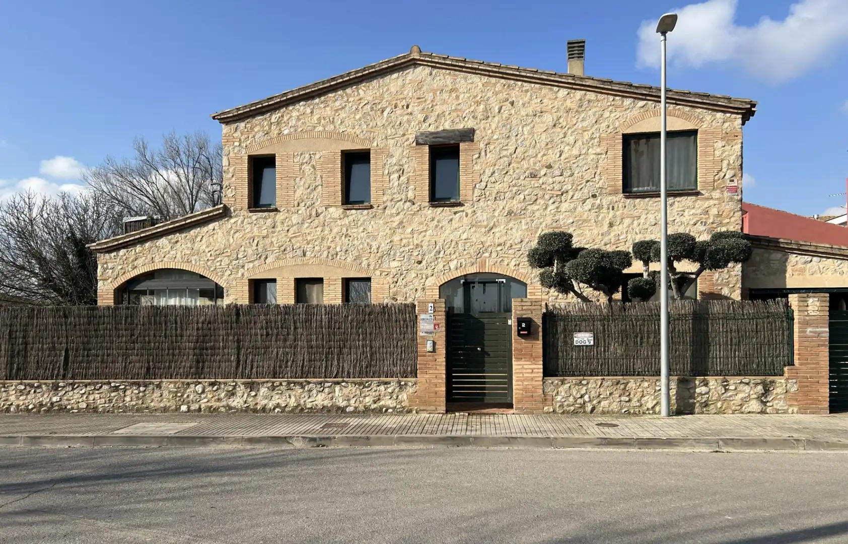 Vista exterior de Casa o xalet en venda en L'Armentera amb Jardí privat, Terrassa i Traster