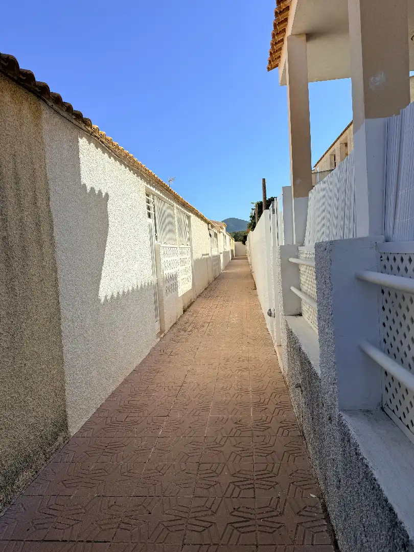Vista exterior de Casa adosada en venta en Cartagena con Calefacción, Terraza y Amueblado