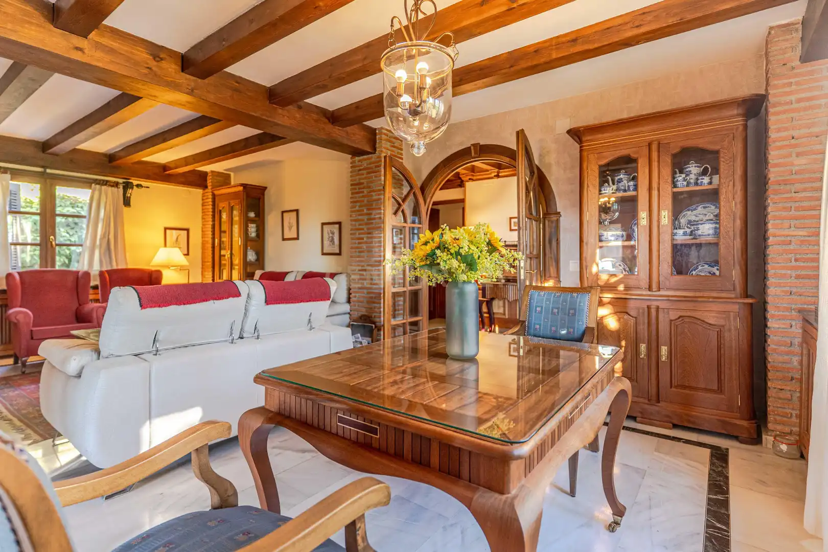 Comedor de Casa o chalet en venta en Nívar con Jardín privado, Trastero y Piscina