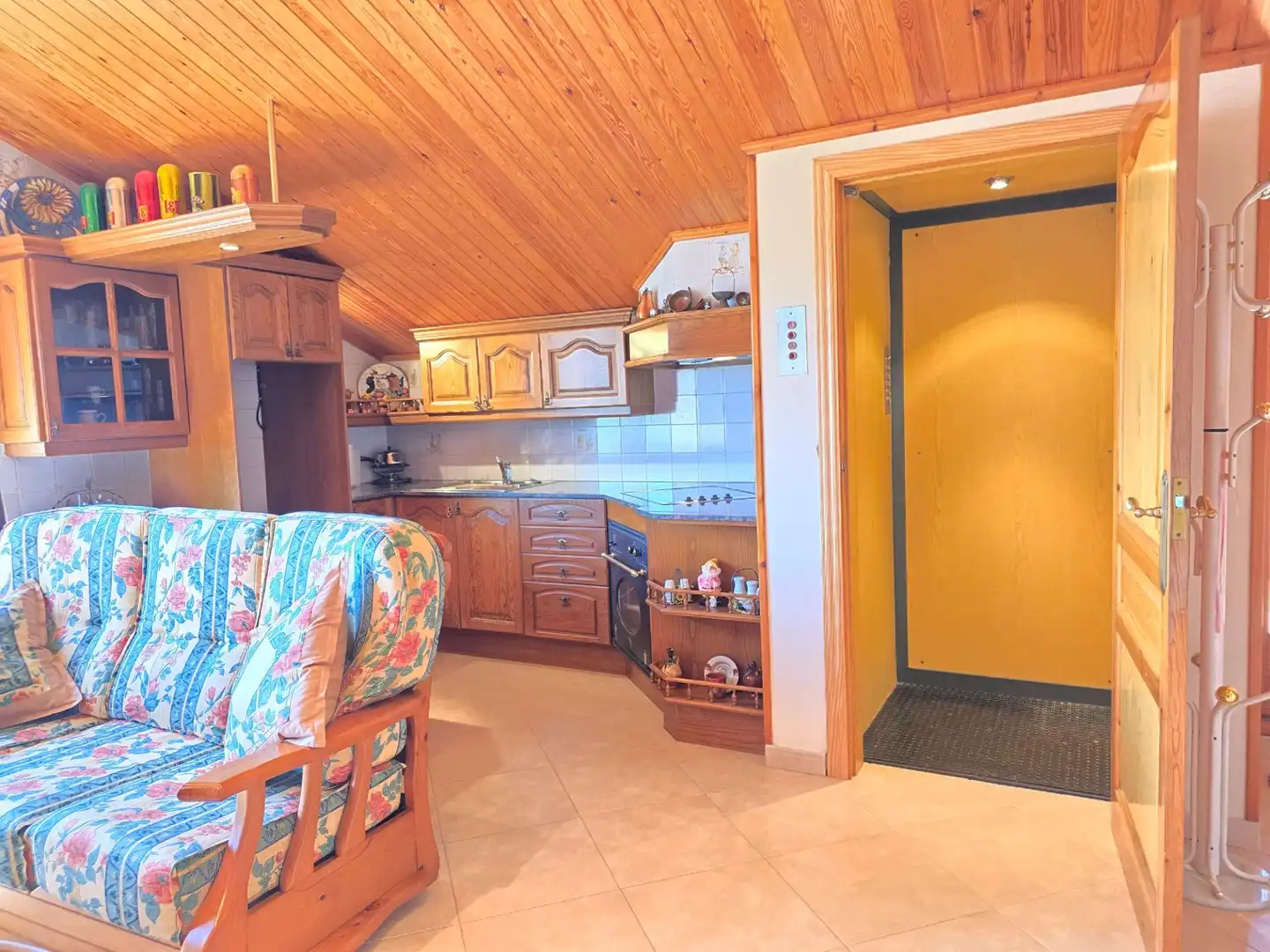 Cocina de Casa o chalet en venta en Canyelles con Calefacción, Jardín privado y Terraza