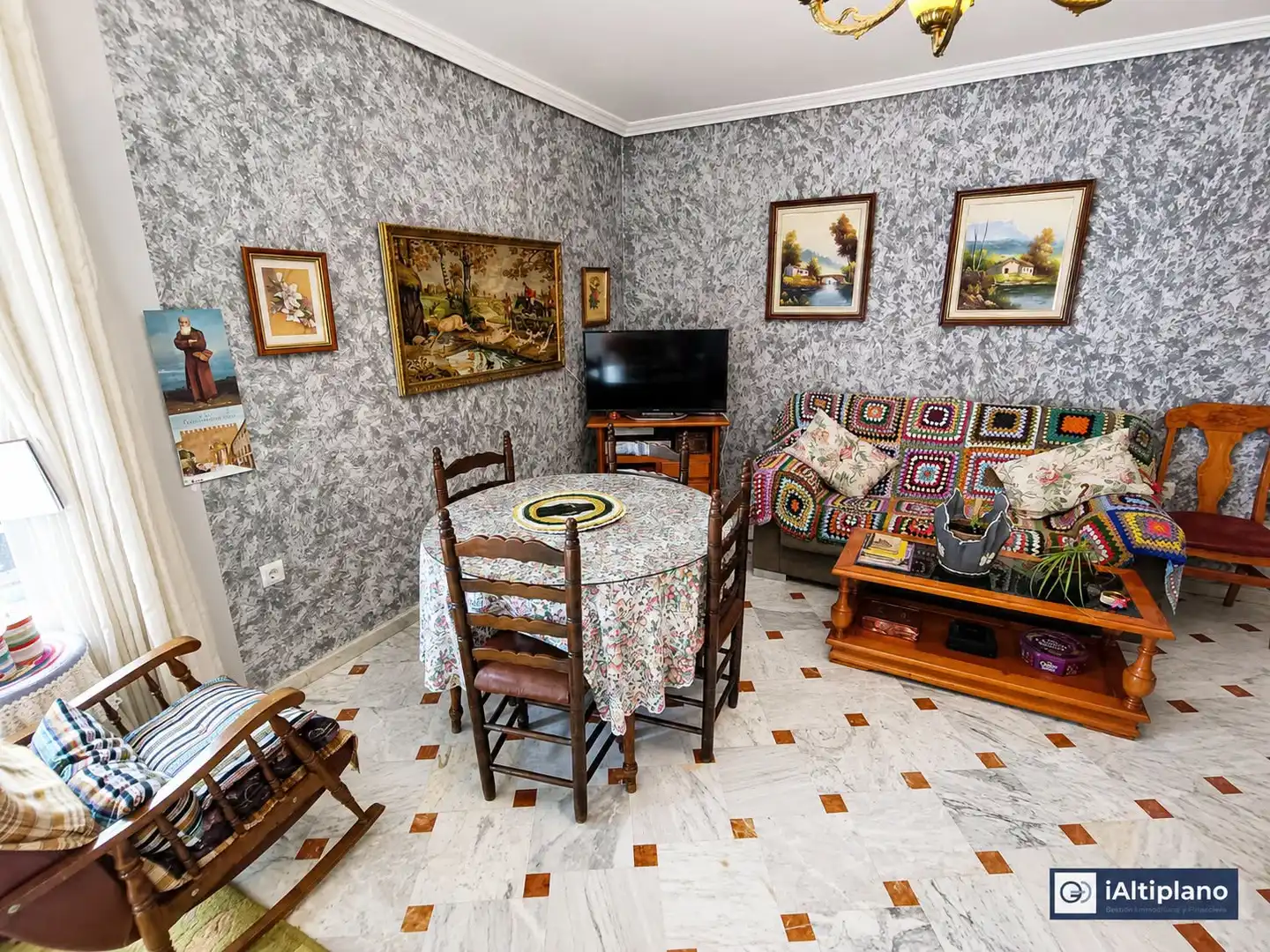 Living room of Flat for sale in Baza  with Heating and Furnished
