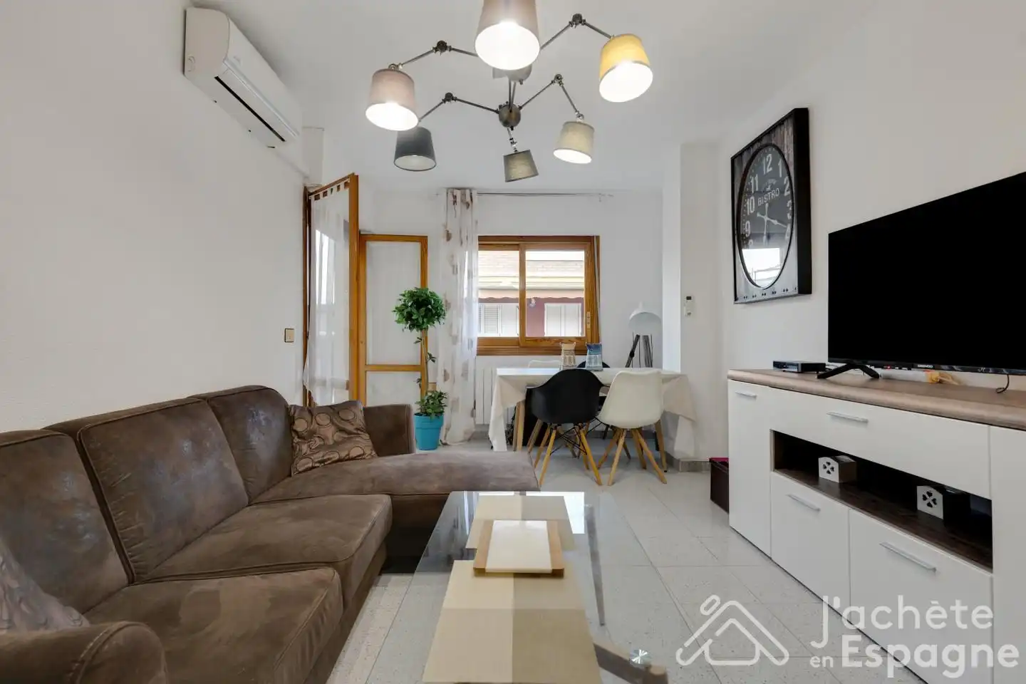 Sala de estar de Piso en venta en Moncofa con Aire acondicionado, Terraza y Amueblado