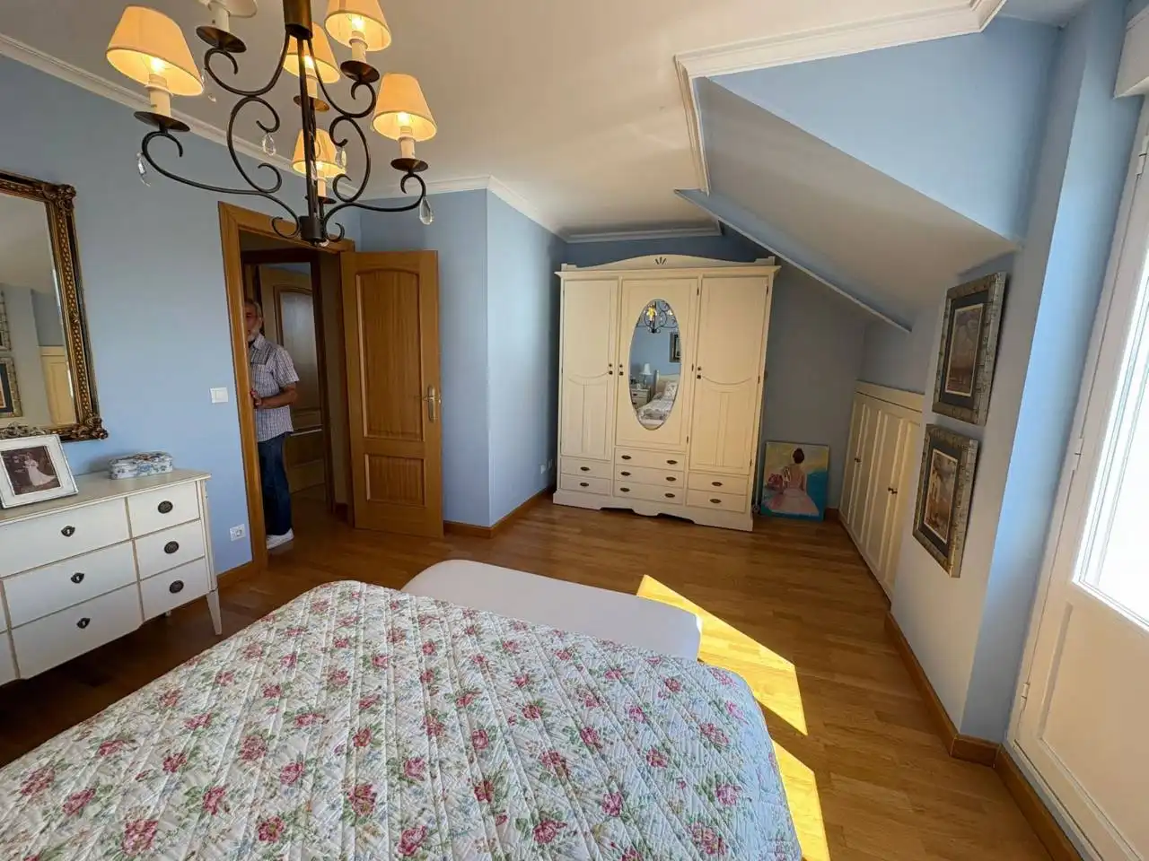 Schlafzimmer von Maisonette zum Verkauf in Ciudad Rodrigo mit Heizung, Terrasse und Möbliert