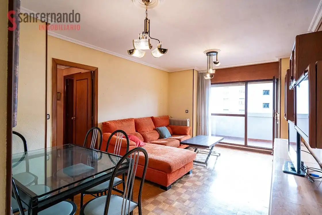 Living room of Flat for sale in Santander  with Heating, Terrace and Storage room