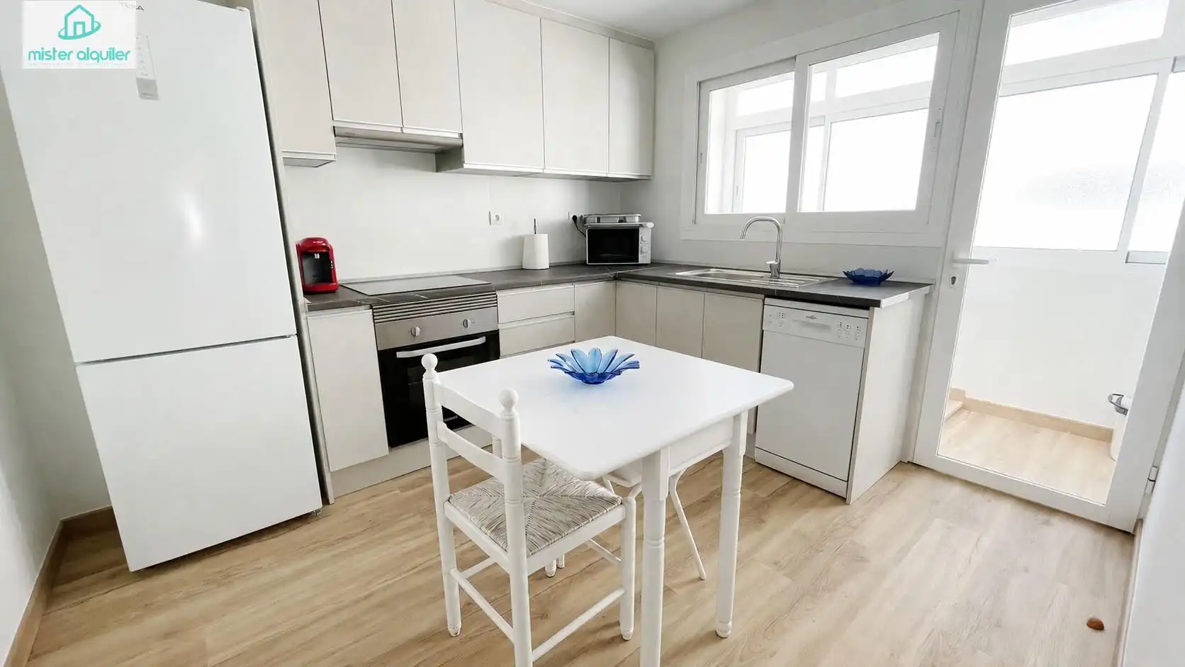 Kitchen of Apartments for rent in El Campello  with Air Conditioner, Heating and Furnished