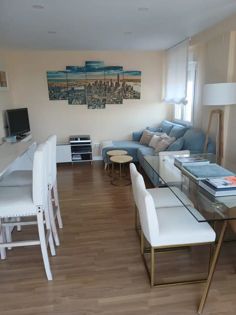Sala d'estar de Pis en venda en Huelva amb Aire condicionat, Calefacció i Terrassa