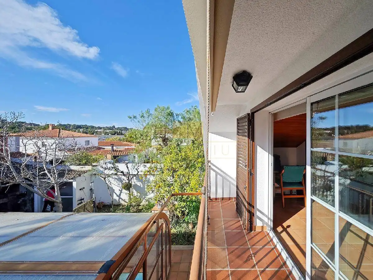 Balcony of Houses for sale in Sant Pere de Ribes  with Air Conditioner, Heating and Private garden