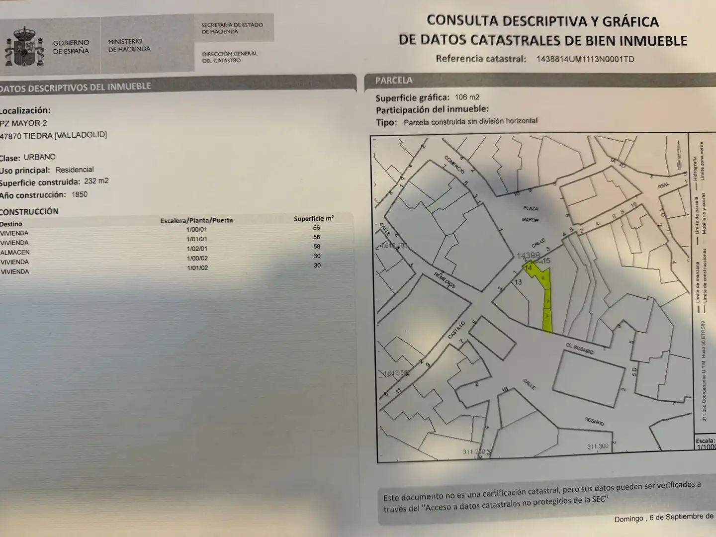 Houses for sale in Tiedra  with Storage room and Furnished