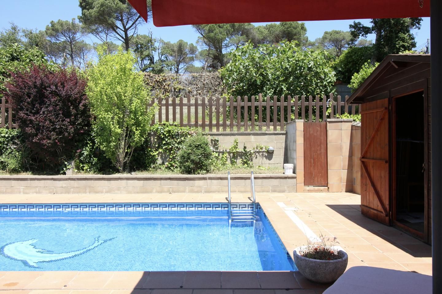 Piscina de Casa o xalet en venda en Fogars de la Selva amb Calefacció, Jardí privat i Terrassa