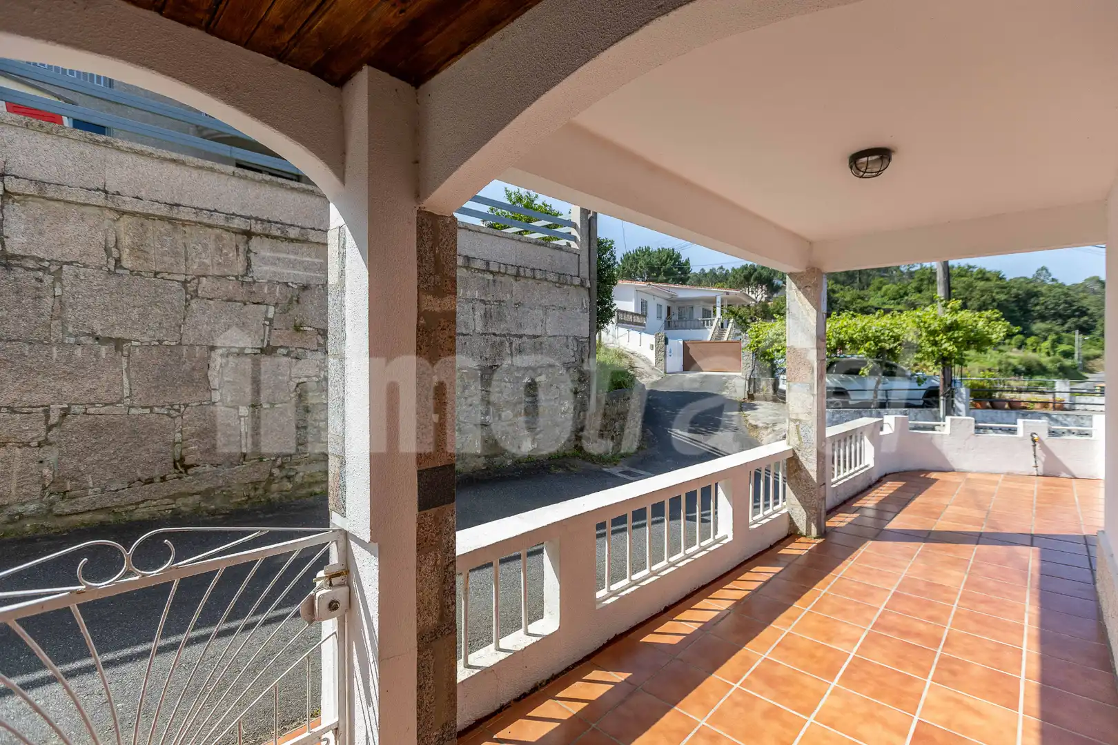 Vista exterior de Casa o chalet en venta en Sanxenxo con Calefacción, Jardín privado y Terraza