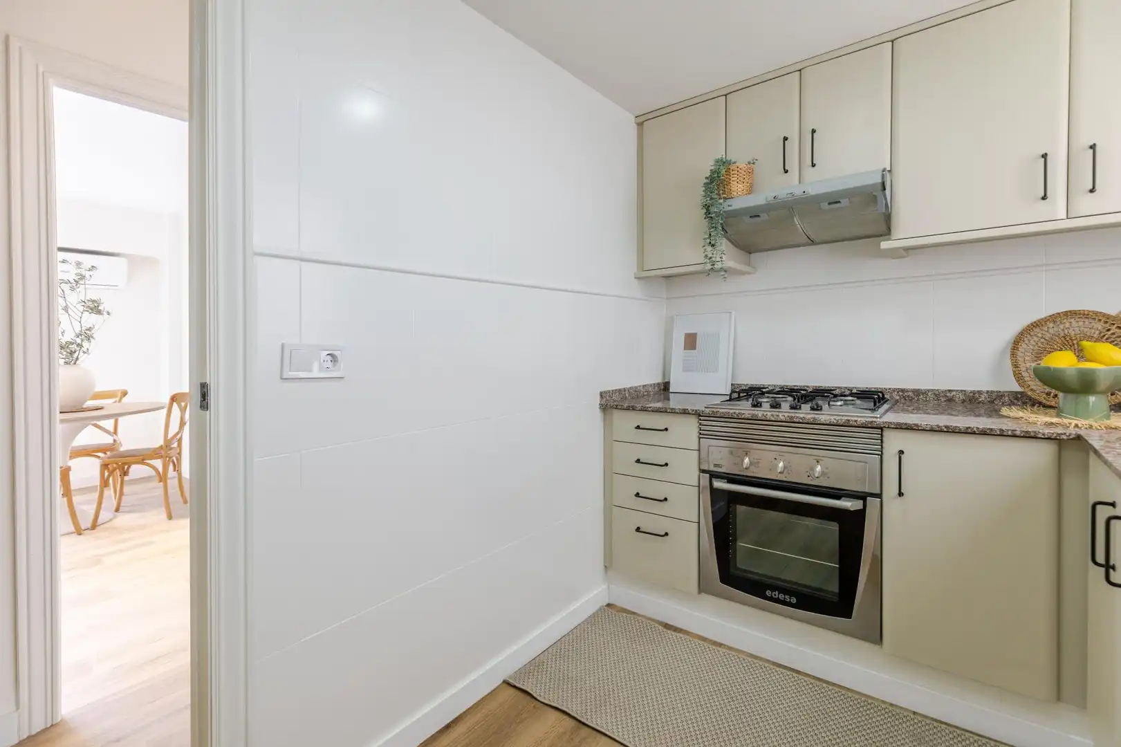 Cocina de Piso en venta en Valencia con Jardín privado, Parquet y Balcón