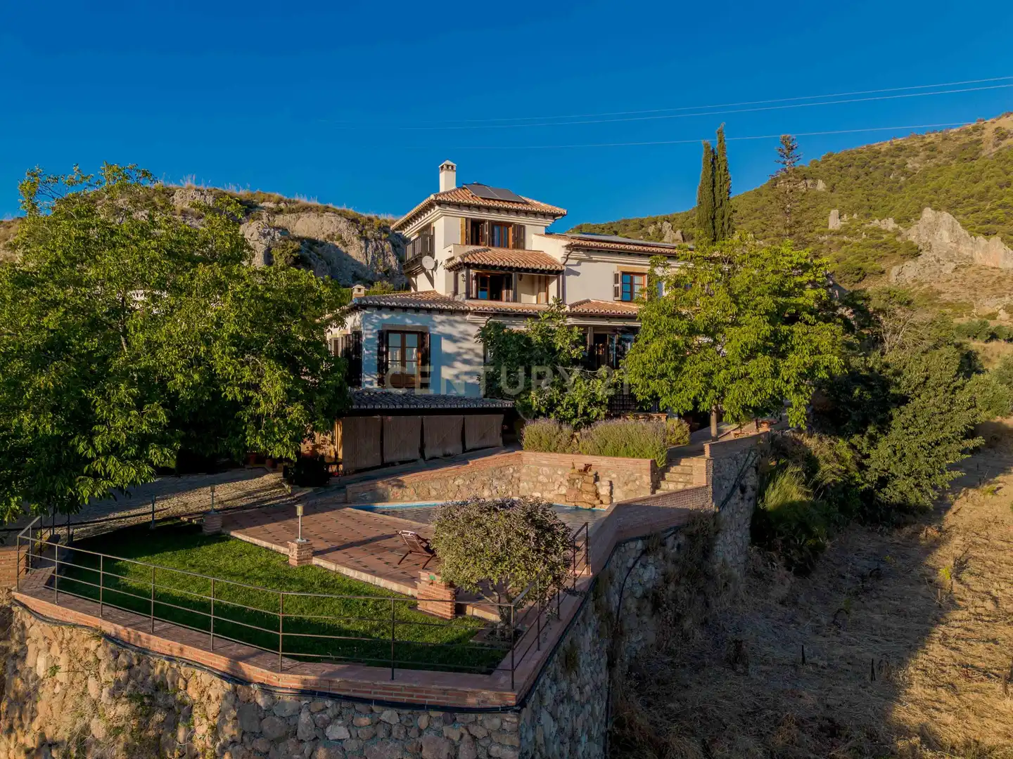 Vista exterior de Casa o chalet en venta en Nívar con Jardín privado, Trastero y Piscina