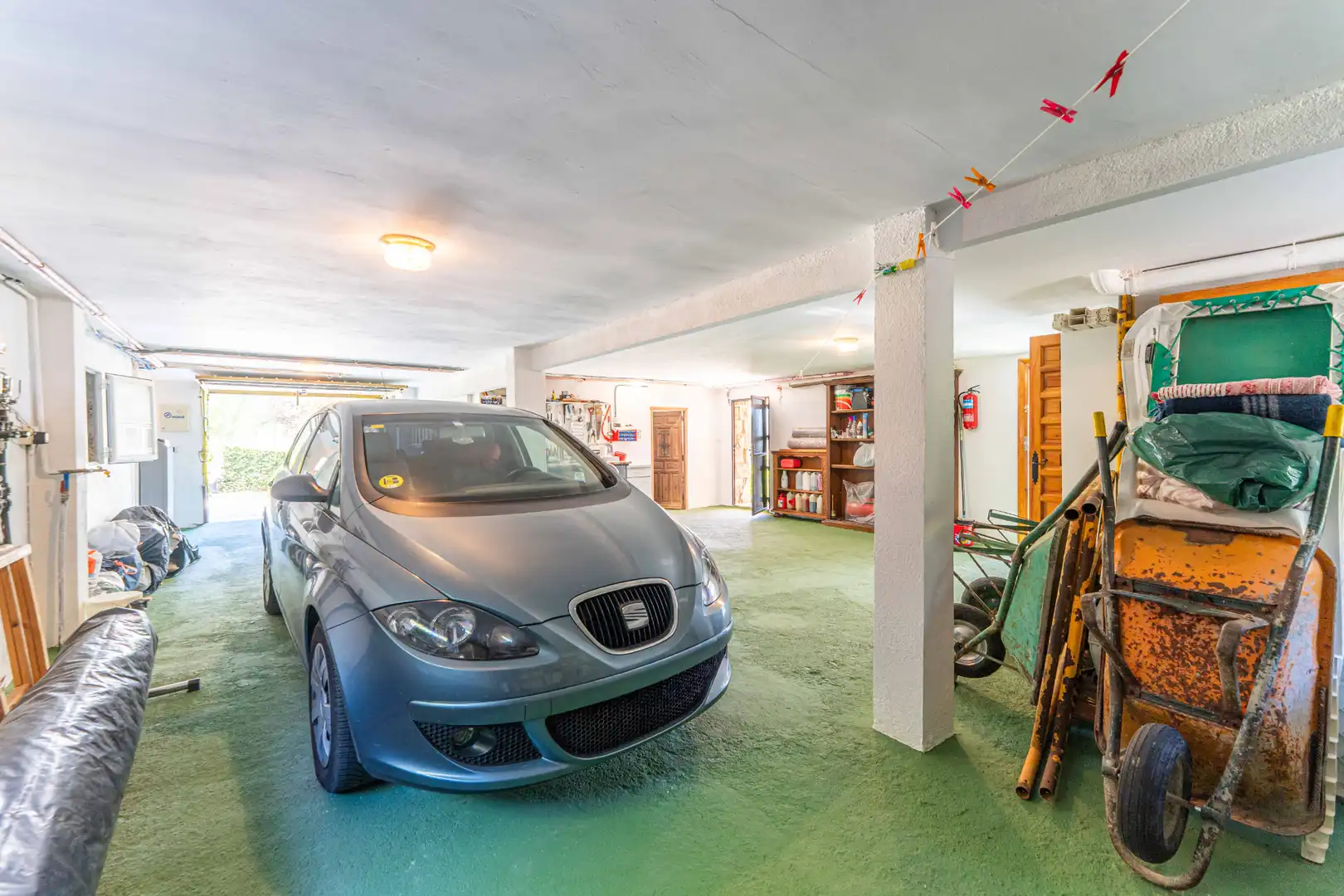 Parking of Houses for sale in Guadarrama  with Air Conditioner, Heating and Private garden
