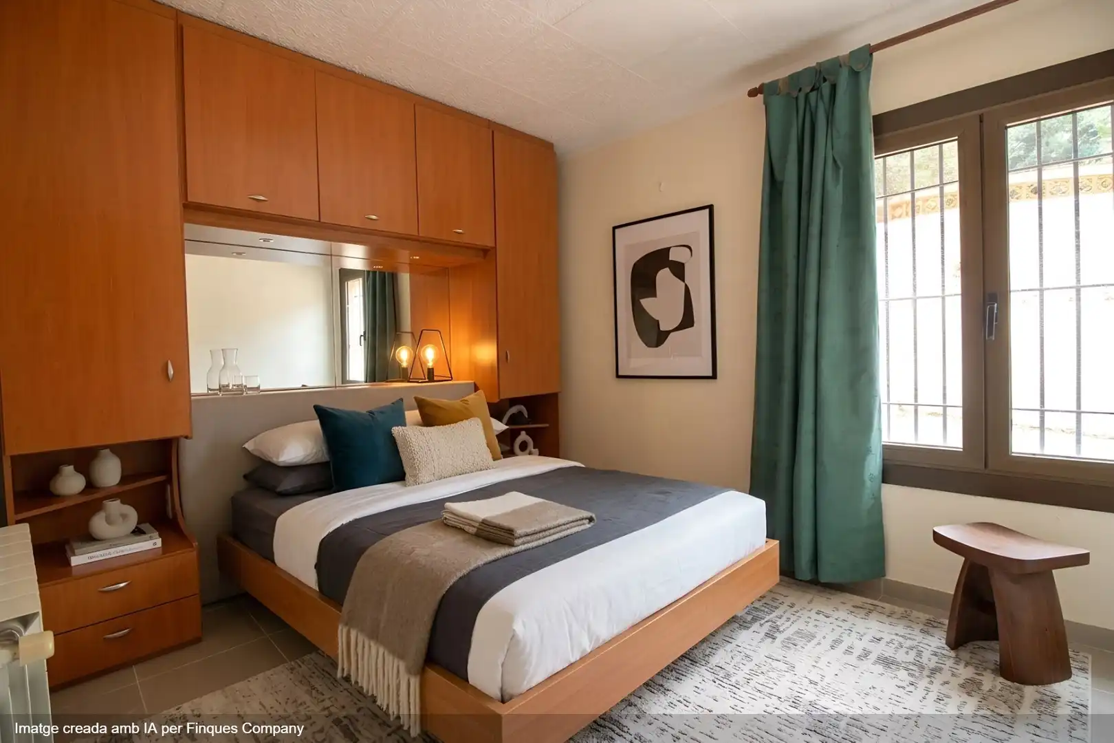 Bedroom of Houses for sale in Roses  with Heating, Terrace and Storage room
