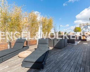 Terrace of Attic to rent in  Madrid Capital  with Air Conditioner, Terrace and Swimming Pool