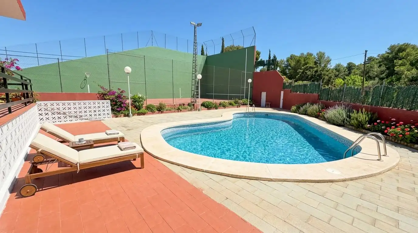 Piscina de Casa o chalet en venta en Albalat dels Tarongers con Terraza