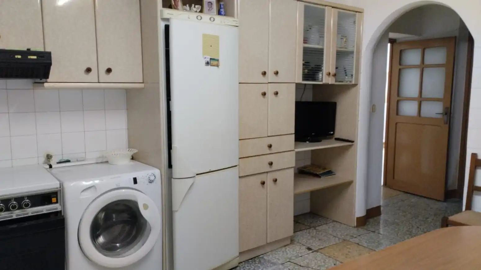 Cuina de Casa adosada en venda en El Redal amb Calefacció i Jardí privat