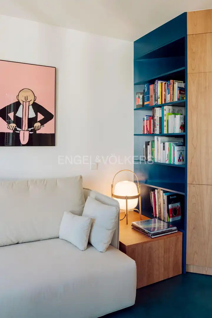 Living room of Flat for sale in Barcelona  with Heating and Balcony
