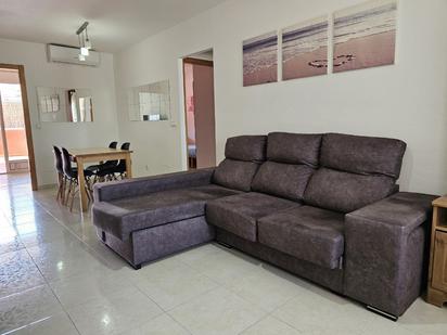 Sala d'estar de Casa adosada en venda en Cartagena amb Aire condicionat, Terrassa i Piscina