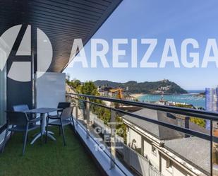 Exterior view of Flat to rent in Donostia - San Sebastián   with Air Conditioner, Terrace and Swimming Pool