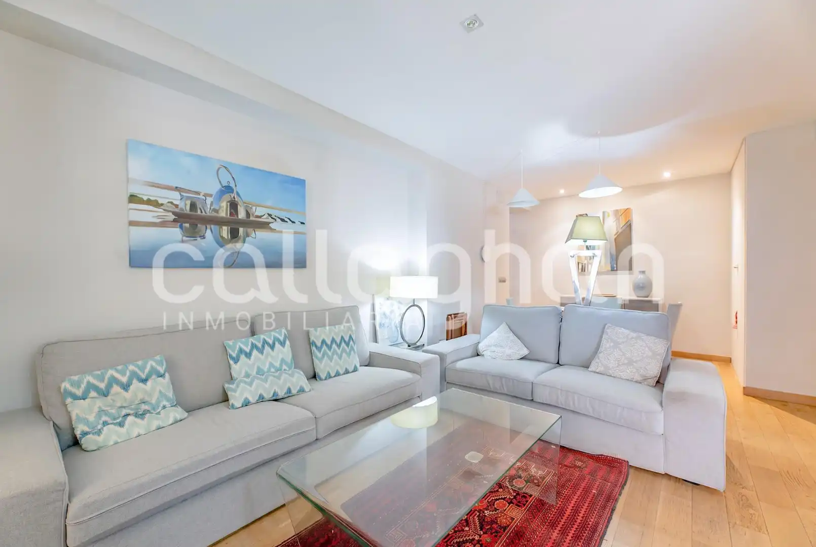Sala de estar de Piso en venta en Valencia con Aire acondicionado, Calefacción y Balcón