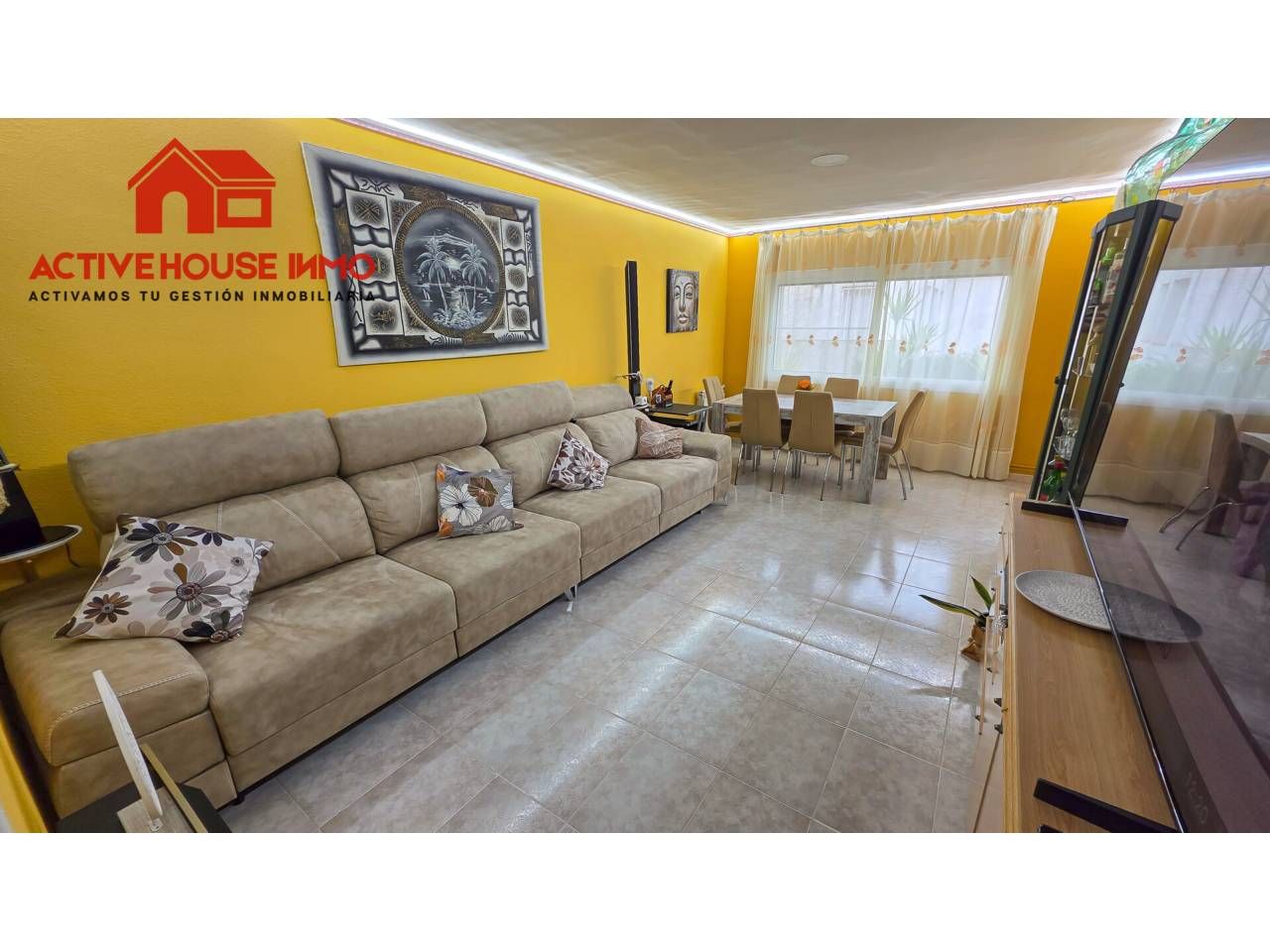 Living room of Flat for sale in Alcanar  with Air Conditioner, Heating and Private garden