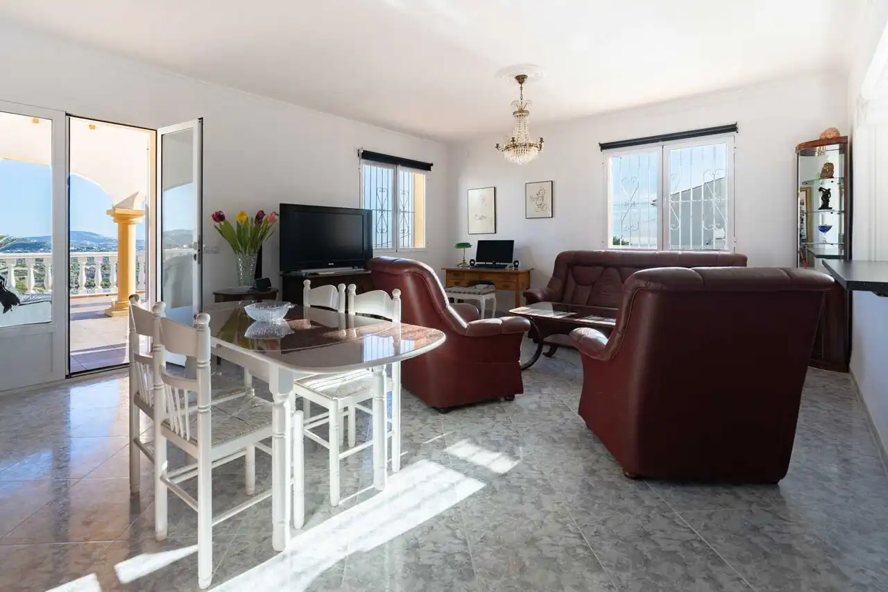 Sala de estar de Casa o chalet en venta en Calpe / Calp con Terraza y Trastero