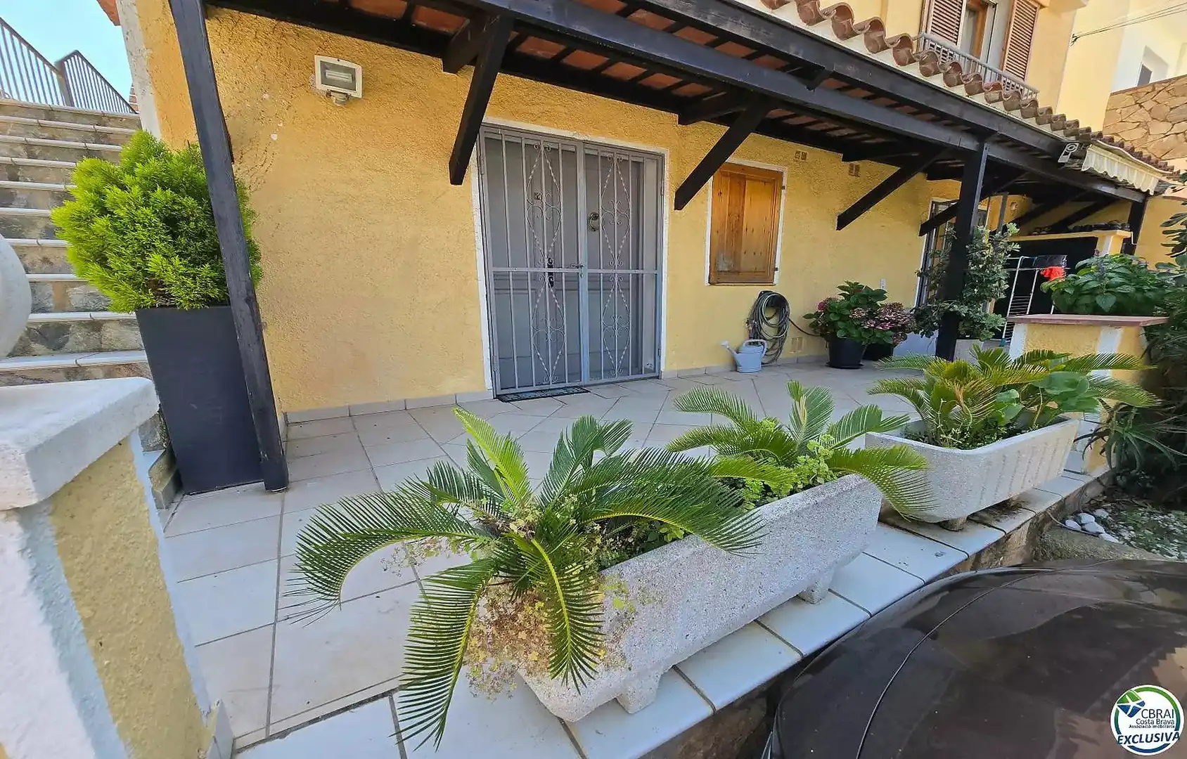Vista exterior de Piso en venta en Empuriabrava con Aire acondicionado, Jardín privado y Amueblado