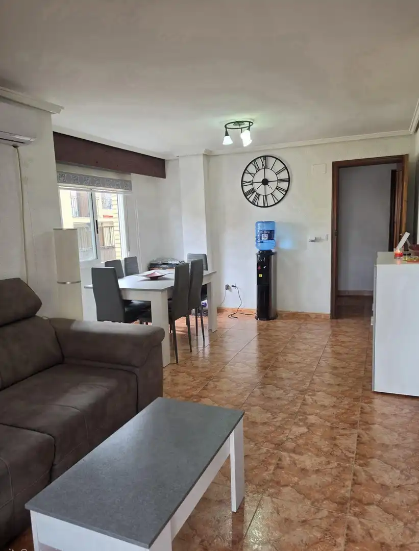 Sala de estar de Piso en venta en Valencia con Aire acondicionado, Amueblado y Balcón