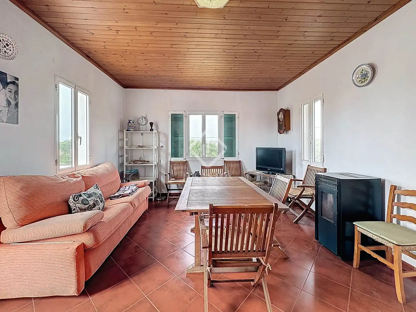 Sala d'estar de Casa o xalet en venda en Ciutadella de Menorca amb Jardí privat, Terrassa i Traster