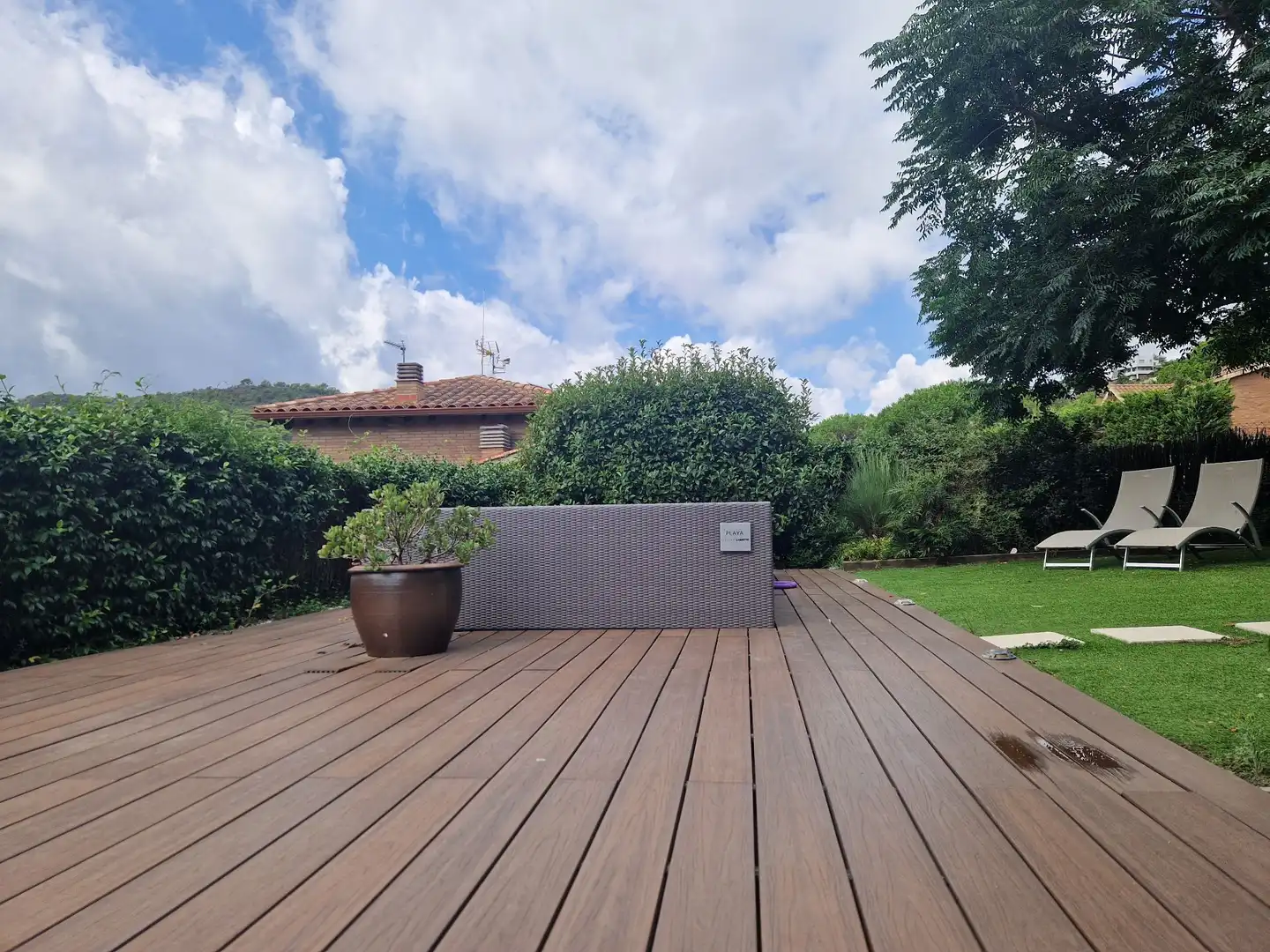 Terrassa de Casa o xalet en venda en Dosrius