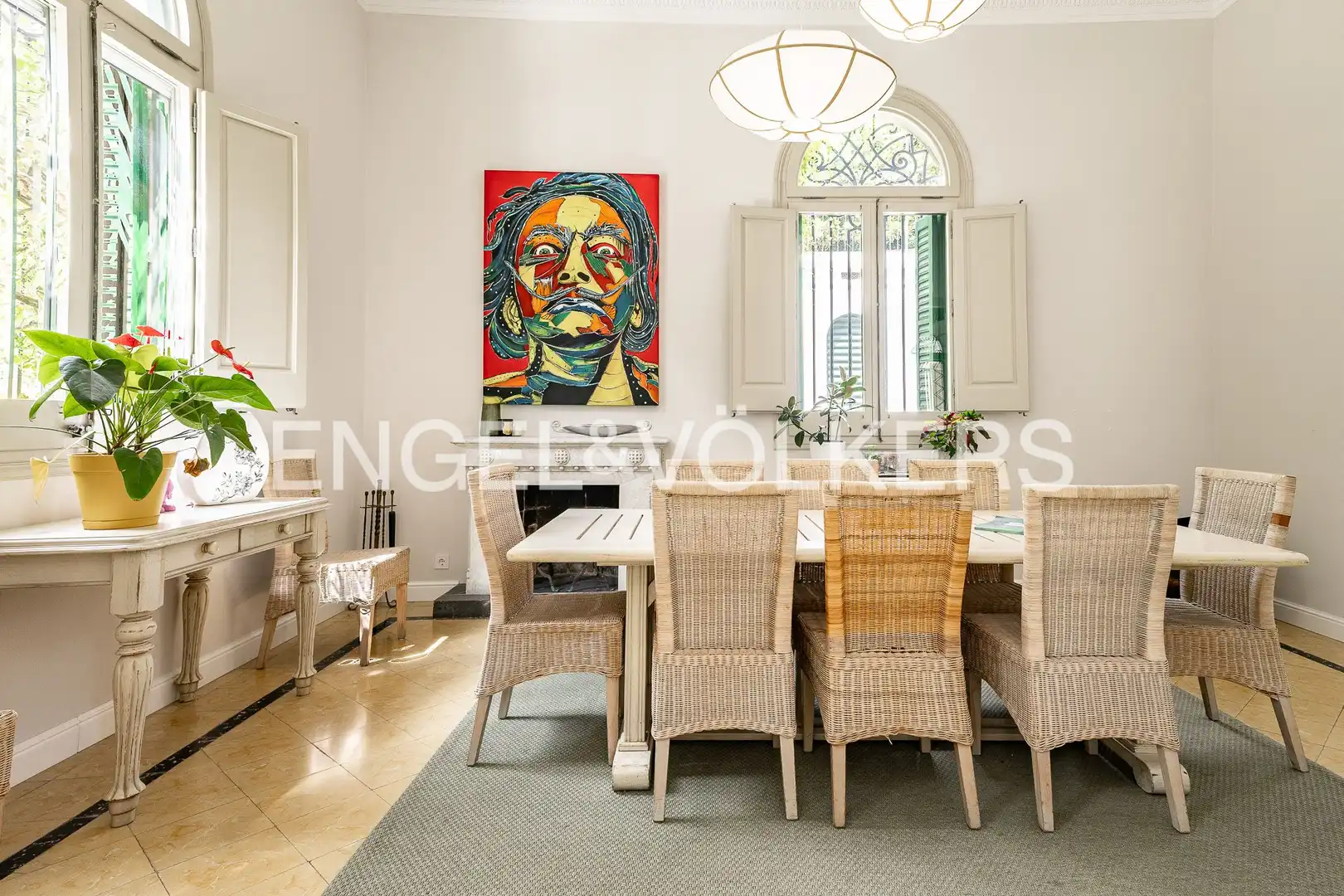 Comedor de Casa o chalet en venta en Llinars del Vallès con Aire acondicionado, Calefacción y Jardín privado