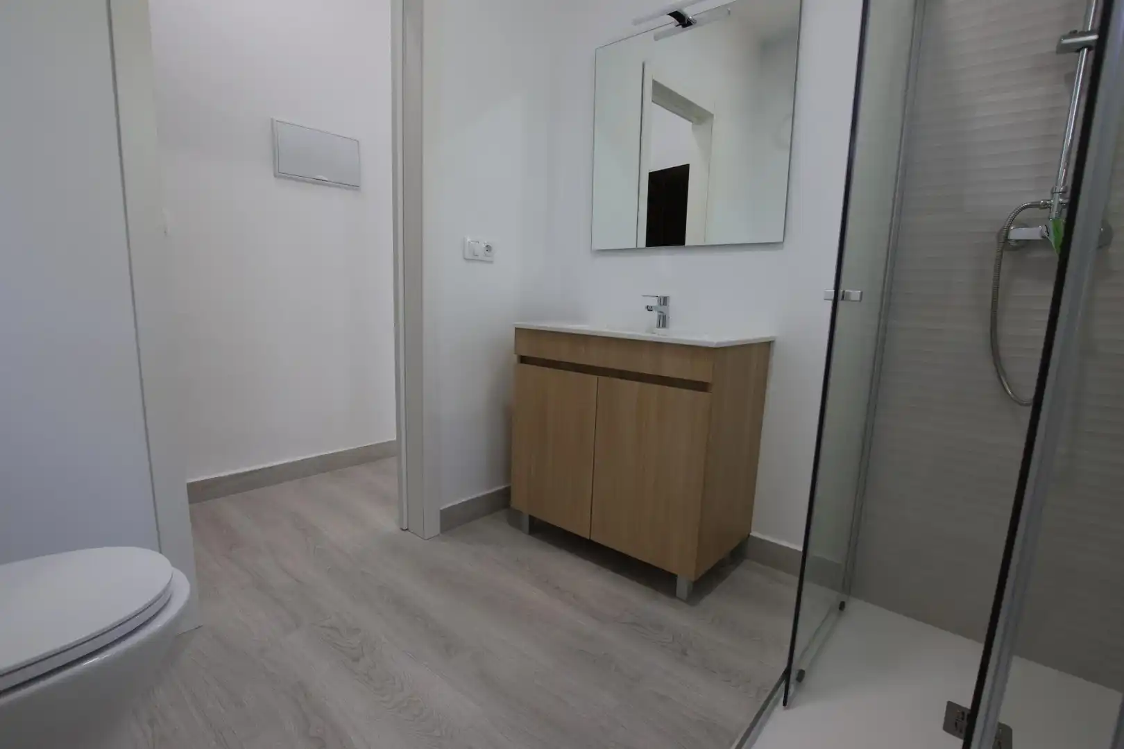 Badezimmer von Wohnung zum Verkauf in Puebla de la Calzada mit Balkon