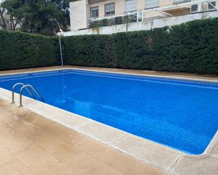 Swimming pool of Single-family semi-detached for sale in  Murcia Capital  with Air Conditioner, Terrace and Balcony