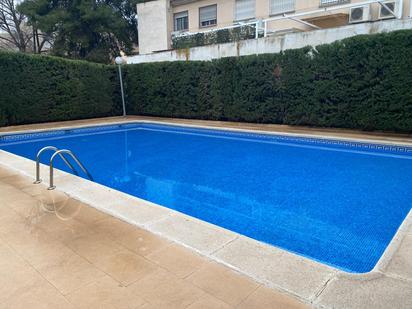 Swimming pool of Single-family semi-detached for sale in  Murcia Capital  with Air Conditioner, Heating and Terrace